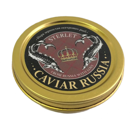 Икра стерляди CAVIAR RUSSIA STERLET, 50 г